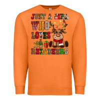 Carrot just a girl who loves reindeers Premium Sweatshirt - CowGirlArtShop
