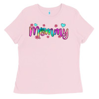 Bubblegum Pink mommy Ladies Tee - JahusDesignShop