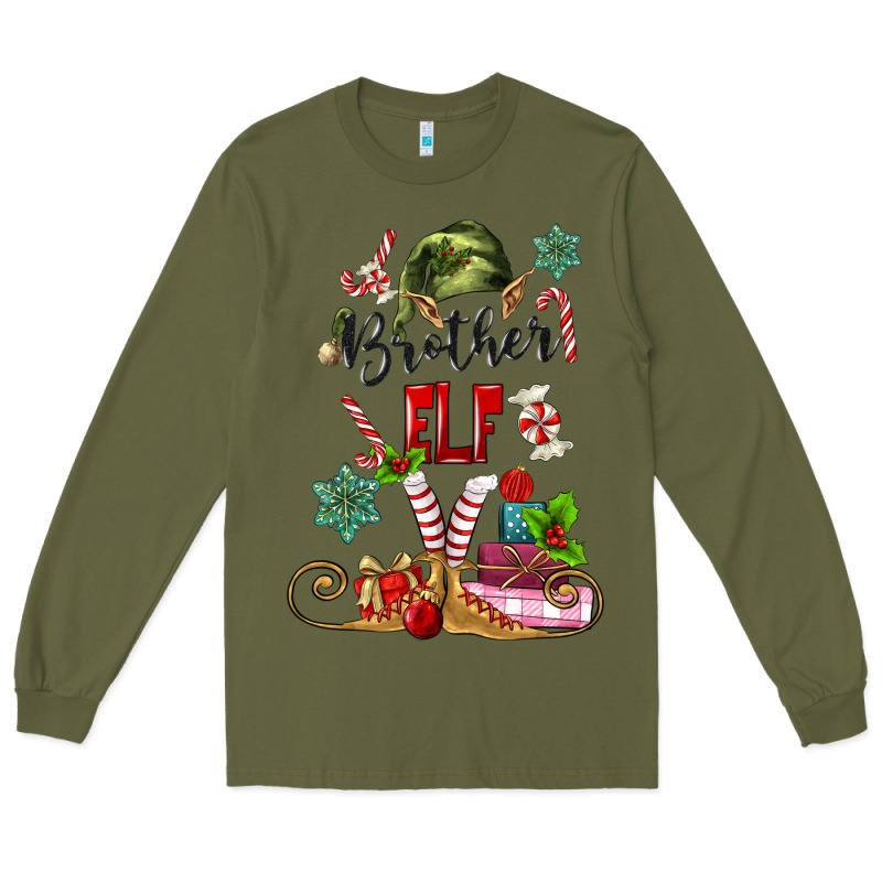 Brother Elf Long Sleeve Tee by MaliasSmallBusiness | Teevron