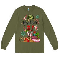 Army Green brother elf Long Sleeve Tee - MaliasSmallBusiness