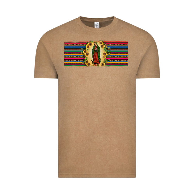 Lady Of Guadalupe  Sunflower Vintage Tee by JahusDesignShop | Teevron