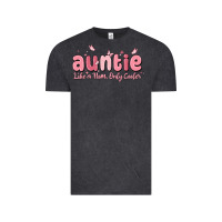 Vintage Black auntie like a mom only cooler Vintage Tee - MaliasSmallBusiness