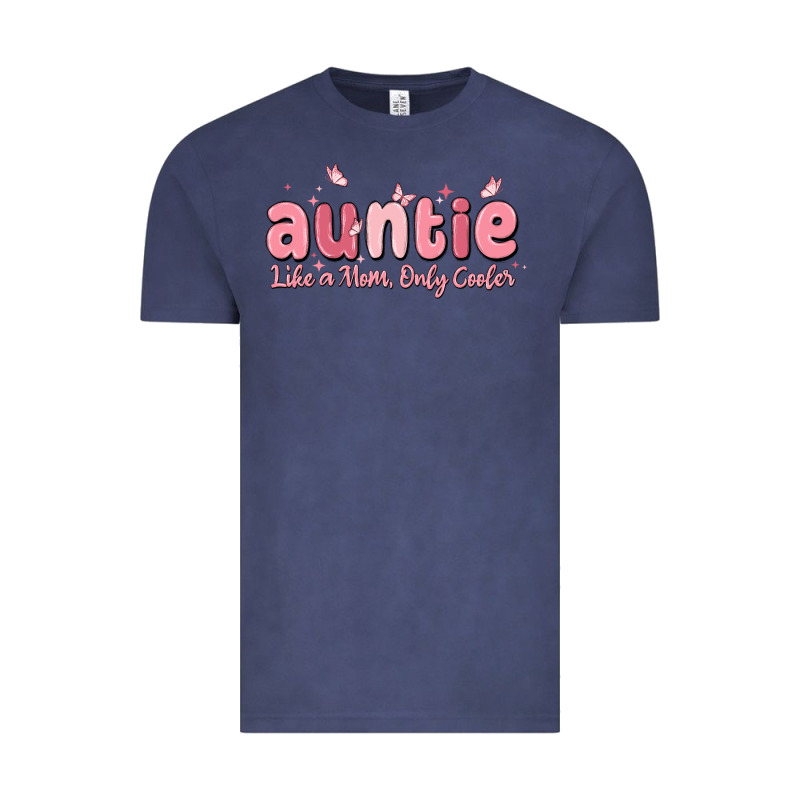 Auntie Like A Mom Only Cooler Vintage Tee by MaliasSmallBusiness | Teevron
