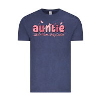 Vintage Denim auntie like a mom only cooler Vintage Tee - MaliasSmallBusiness