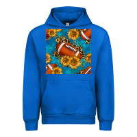 Cobalt american football with leopard Urban Hoodie - BundleAndBundleShop