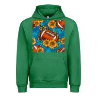 Emerald american football with leopard Urban Hoodie - BundleAndBundleShop