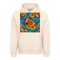 Sandshell american football with leopard Urban Hoodie - BundleAndBundleShop