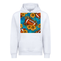 White american football with leopard Urban Hoodie - BundleAndBundleShop