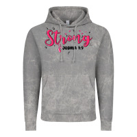 Cloud Rock strong joshua 1 9 Vintage Hoodie - MaliasSmallBusiness