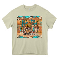 Mossy be the light matthew 5 14 Heavy Core Tee - JahusDesignShop