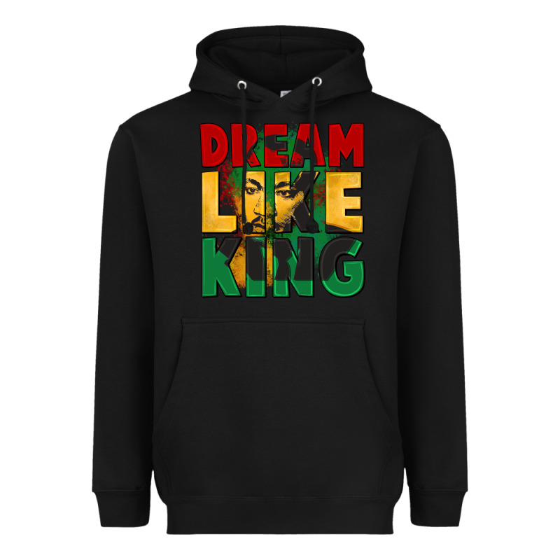 Dream Like King Martin Luther Heavyweight Hoodie by CowGirlArtShop | Teevron