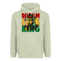 Matcha dream like king martin luther Heavyweight Hoodie - CowGirlArtShop
