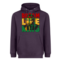Plum dream like king martin luther Heavyweight Hoodie - CowGirlArtShop