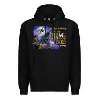 Black something wicked this way comes Premium Hoodie - CowGirlArtShop