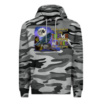 Slate Camo something wicked this way comes Premium Hoodie - CowGirlArtShop