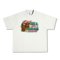 Pistachio just a girl who loves cows Urban Heavy Tee - MaliasSmallBusiness