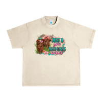 Sandshell just a girl who loves cows Urban Heavy Tee - MaliasSmallBusiness