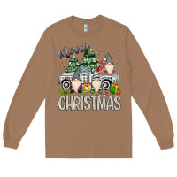 Toasted Coconut merry christmas gnomes truck Long Sleeve Tee - MaliasSmallBusiness