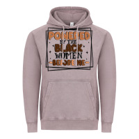 Vintage Zinc powered by the black women before me Vintage Hoodie - MaliasSmallBusiness