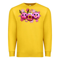 Lemon pink christmas Premium Sweatshirt - CowGirlArtShop