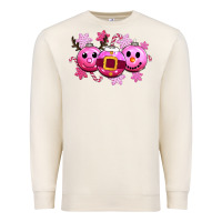 Sandshell pink christmas Premium Sweatshirt - CowGirlArtShop