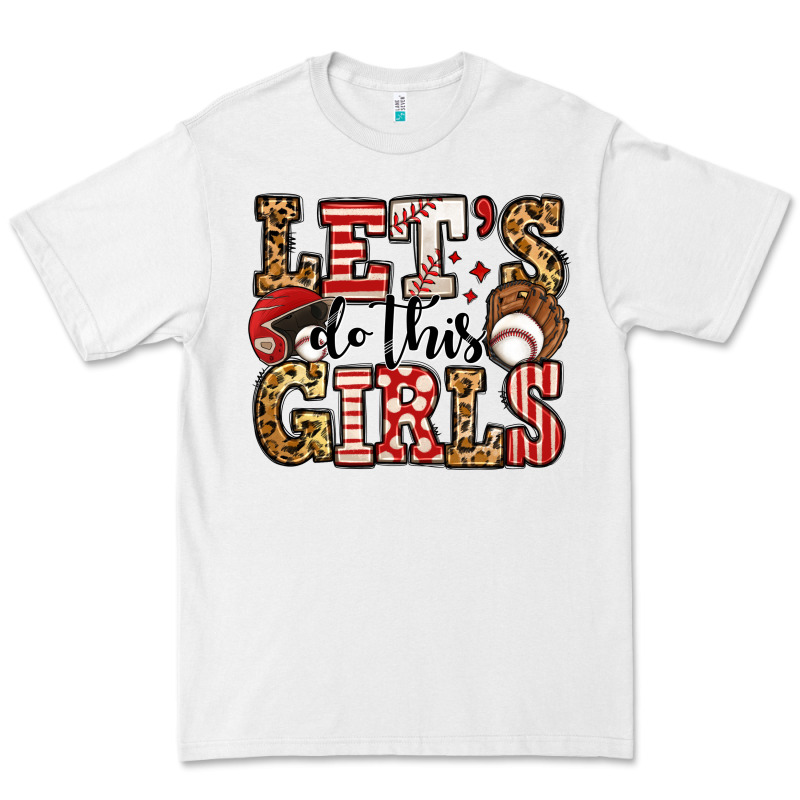 Let's Do This Girls Baseball Premium Tee by Jasminsmagicworld | Teevron