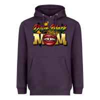 Plum black mom Heavyweight Hoodie - CowGirlArtShop
