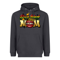Smoke black mom Heavyweight Hoodie - CowGirlArtShop