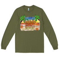 Army Green sunrise sunburn sunset repeat2 Long Sleeve Tee - JahusDesignShop