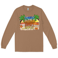 Toasted Coconut sunrise sunburn sunset repeat2 Long Sleeve Tee - JahusDesignShop