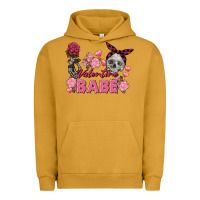 Pigment Peanut Butter Valentine Babe Valentine's Day Skull Urban Hoodie - FaDigitalArtStudio