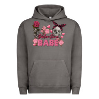 Valentine Babe Valentine's Day Skull Urban Hoodie | Teevron