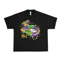 Black mardi gras lips Urban Heavy Tee - MaliasSmallBusiness