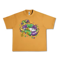 Peanut Butter mardi gras lips Urban Heavy Tee - MaliasSmallBusiness