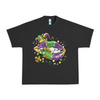 Pigment Black mardi gras lips Urban Heavy Tee - MaliasSmallBusiness