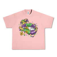 Salmon mardi gras lips Urban Heavy Tee - MaliasSmallBusiness