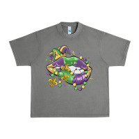 Tornado mardi gras lips Urban Heavy Tee - MaliasSmallBusiness
