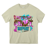 Mossy eat sleep craft repeat Heavy Core Tee - AdoDesignShop