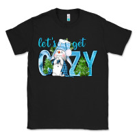 Black lets get cozy Classic Tee - NancyCooperArtShop