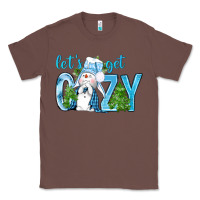 Chestnut lets get cozy Classic Tee - NancyCooperArtShop