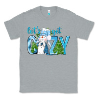 Heather Grey lets get cozy Classic Tee - NancyCooperArtShop