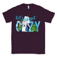 Plum lets get cozy Classic Tee - NancyCooperArtShop