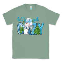 Sage lets get cozy Classic Tee - NancyCooperArtShop