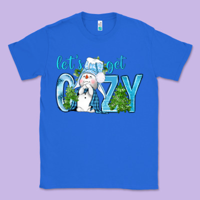 Lets Get Cozy Classic Tee Designed By Nancycooperartshop