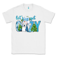 White lets get cozy Classic Tee - NancyCooperArtShop