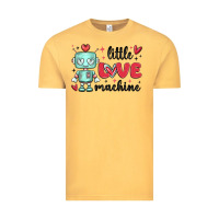 Vintage Mustard little love machine Vintage Tee - MaliasSmallBusiness