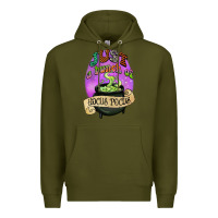 Army Green just a bunch of hocus pocus Premium Hoodie - CowGirlArtShop
