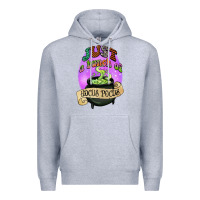 Heather Grey just a bunch of hocus pocus Premium Hoodie - CowGirlArtShop