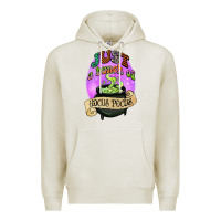 Oatmeal Heather just a bunch of hocus pocus Premium Hoodie - CowGirlArtShop