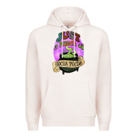 Pale Pink just a bunch of hocus pocus Premium Hoodie - CowGirlArtShop